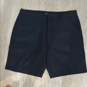 O'Neill Men's Dark Gray Flat Front Shorts
